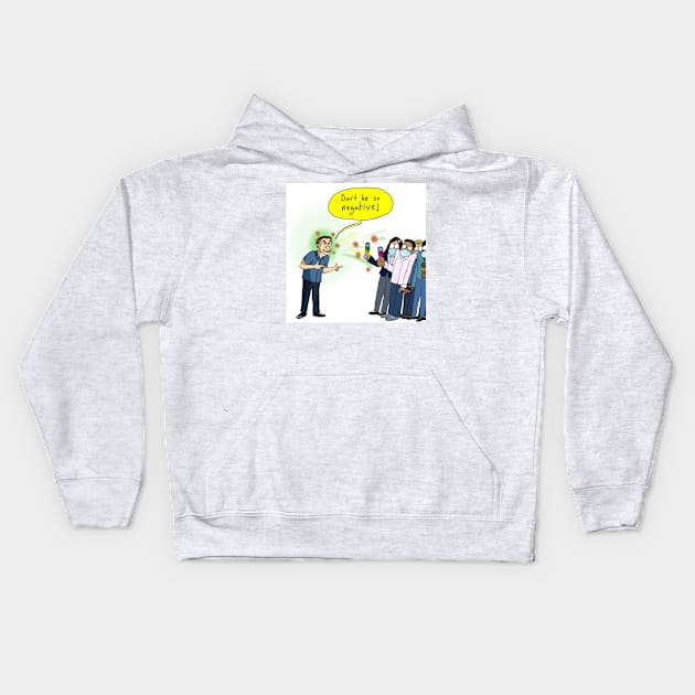 Bolsonaro Corona Kids Hoodie by Felipe.Makes.Cartoons